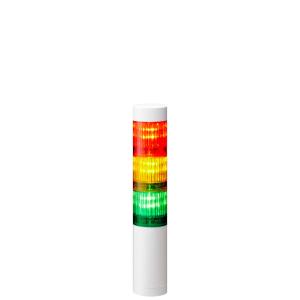 パトライト LR4-302LJBW-RYG 積層信号灯 Φ40 DC24V 赤黄緑 点滅有