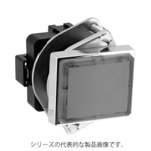 IDEC　UPQN422DR（赤） φ30 パイロットライト 長角形（記名式） LED照光 AC/D...