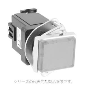 IDEC　UPQN426DPW（ピュアホワイト）　φ30 パイロットライト 長角形（記名式） LED...