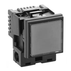 IDEC　HW2P-1JCM2PW（ピュアホワイト）　φ22 HWシリーズ パイロットライト 角平形...