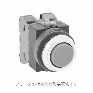 IDEC　ABS120NB（黒）φ25 TWSシリーズ 押ボタンスイッチ 平形 モメンタリ形　接点構成2a｜faubon