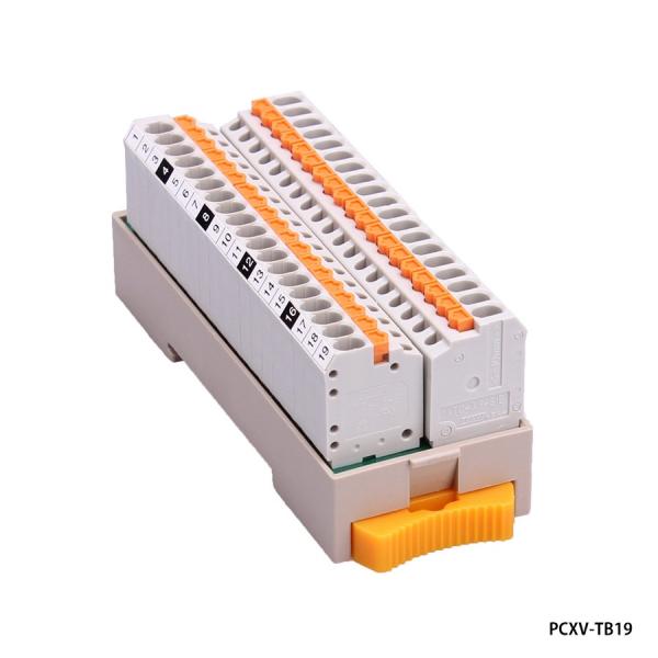 東洋技研　PCXV-TB19　3.5mmピッチ スプリングロック式縦型端子台