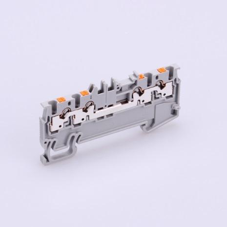 東洋技研　VTX-1.5/4（1コ）スプリングロック式端子台　端子間ピッチ3.5mm　0.08〜1....