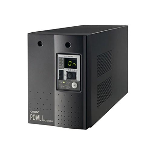 オムロンUPS　BU100SW（1000VA/700W）　常時インバータのコンパクトモデル無停電電源...