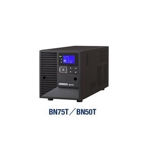オムロンUPS　BN75T（750VA/680W）　LCD搭載タワー型UPS　正弦波出力無停電電源装置｜faubon