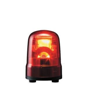 パトライト RFT-100A-R 電子音内蔵LED回転灯 AC100V 音色：Aタイプ 赤