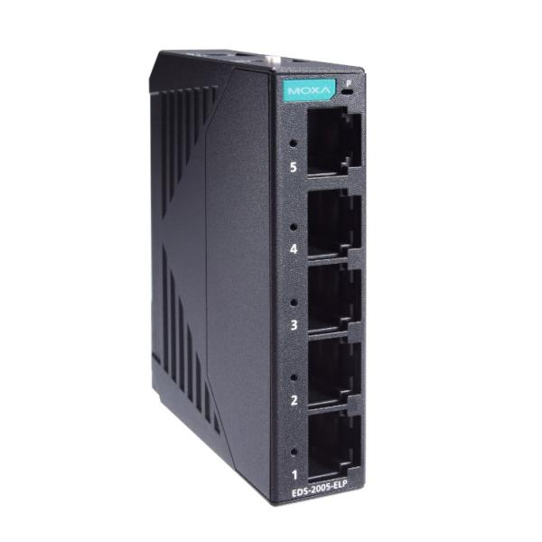 MOXA　EDS-2005-ELP　産業用イーサネットスイッチ　5ポート　10/100BaseT(X...