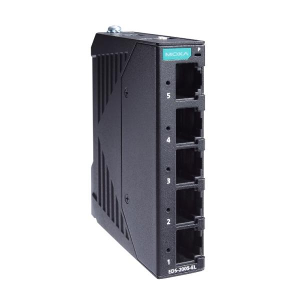 MOXA　EDS-2005-EL　産業用イーサネットスイッチ　5ポート　10/100BaseT(X)...