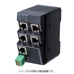 オムロン　W4S1-05D　産業用スイッチングHUB　5ポート　10BASE-T/100BASE-T...