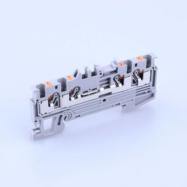 東洋技研　VTX-2/4（1コ）　スプリングロック式端子台　端子間ピッチ4.2mm　0.14〜2.5...