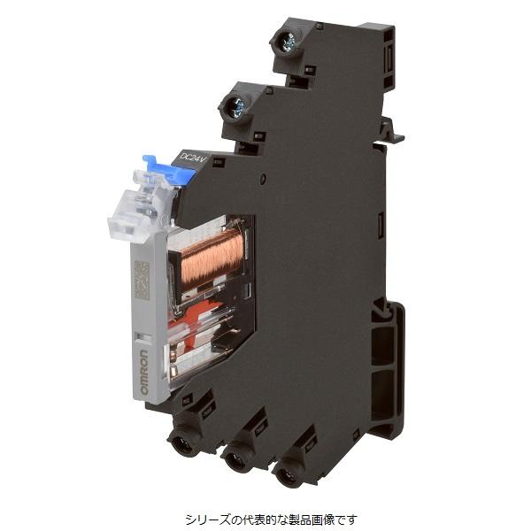 オムロン　G2RV-ST700 DC24 スリムI/Oリレー（リレー+ソケット一体型） 1c ねじ端...