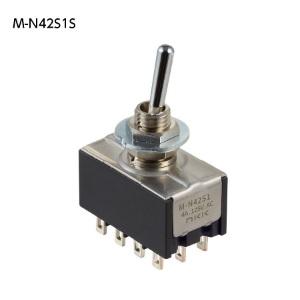 NKKスイッチズ M-N12S1L トグルスイッチ レバーロック形 単極双投 ON