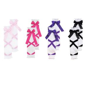 ラッフルバッツ Rufflebutts ベビー レッグウォーマー Ballet Bow Legwarmers  新生児 赤ちゃん 出産祝い ギフト プレゼント かわいい おしゃれ お洒落｜fav