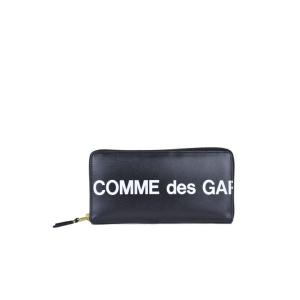 コムデギャルソン COMME des GARCONS HUGE LOGO ヒュージロゴ SA0110HL 財布 長財布 ラウンドファスナー レディース メンズ 本革 レザー ロゴ プリント｜fav