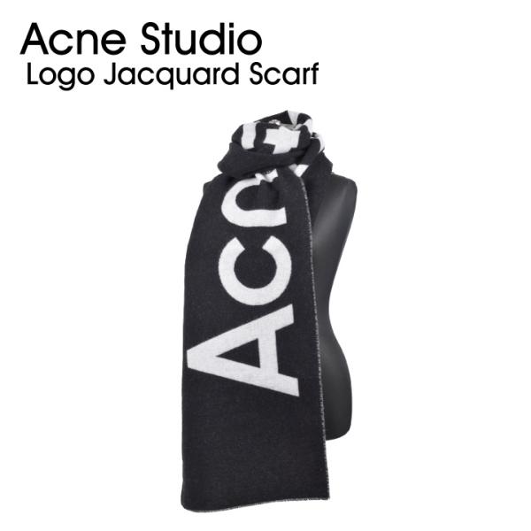 Acne Studios ロゴ ジャカードスカーフFN-UX-SCAR000155 CA0154 