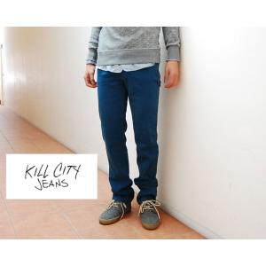 kill city キルシティー MOD FIT STRECH ストレッチカラーパンツ｜fav