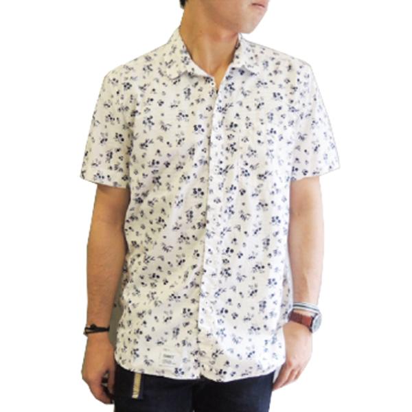 ADDICT アディクト 半袖シャツ WILD FLOWER SHIRT