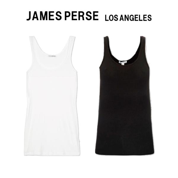 ジェームスパース  ノースリーブ 無地 タンクトップ long Tank