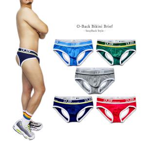 コットン Ｏバック ビキニブリーフ ジョックストラップ