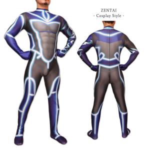 Zentai ブラックライダー ファスナー付き ヒーロー 黒 全身 Zentai ブラックライダー ファスナー付き ヒーロー 黒 全身