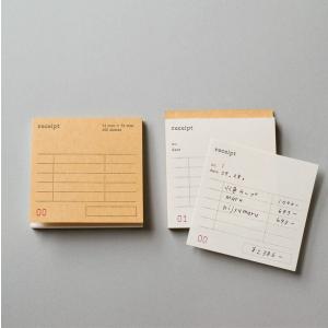かわいい領収書 おしゃれ シンプル 倉敷意匠計画室　