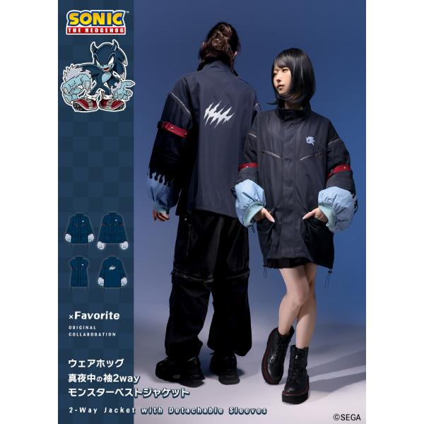 [予約商品:2027年1月中旬頃順次発送予定]『ソニック・ザ・ヘッジホッグ』×Favorite＊ウェ...