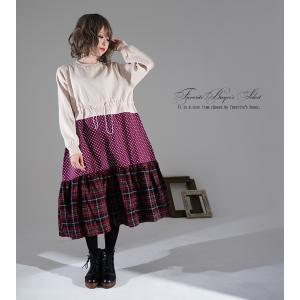 赤ドット ワンピースの商品一覧 通販 Yahoo ショッピング