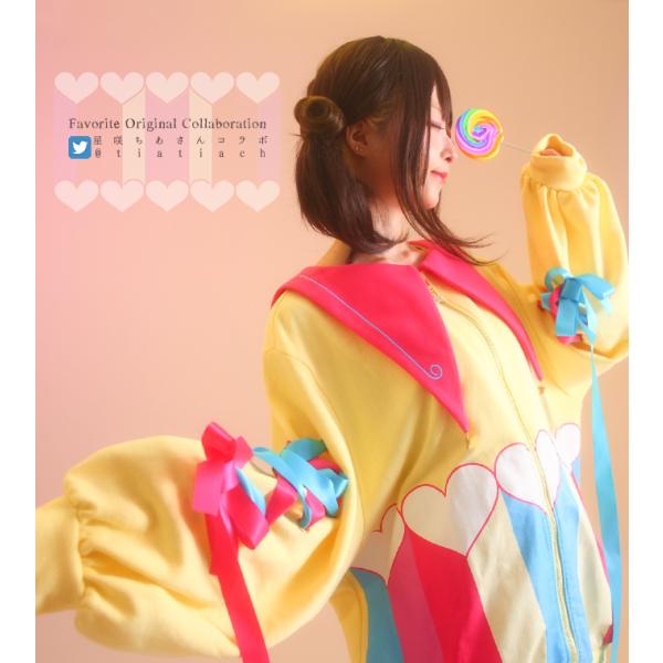 Favoriteオリジナル星咲ちあさんデザインコラボ企画 魔法少女ちあ&amp;めあイメージパーカー2021...