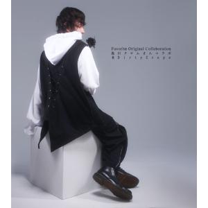 パーカー 和洋折衷 チャイナ 黒×緑 Favoriteチャイナボタン和袖