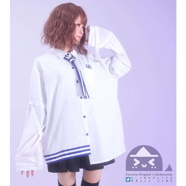 ＊Favoriteオリジナル＊なぃとめあさんコラボ＊なぃと学園スクールシャツ【2022年12月中旬予...