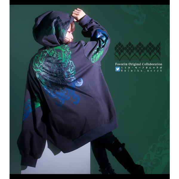 Favoriteオリジナルミミカ・モーフさんデザインコラボ「ミミカ・モーフ」デザインパーカー2022...