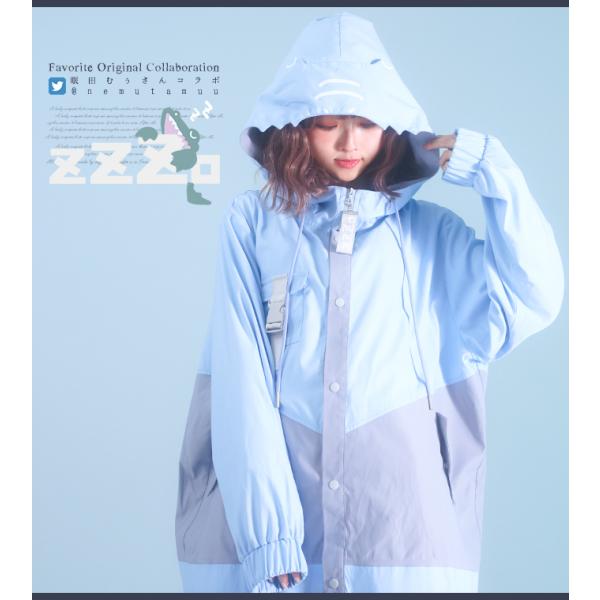 Favoriteオリジナル眠田むぅ。さんデザインコラボ おやすみワニパーカー Good night ...