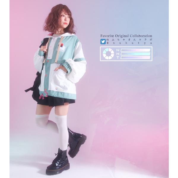 Favorite フェイバリット ぬふちゃさん コラボ サブカル系 地雷系 原宿系 服 衣装 レディ...