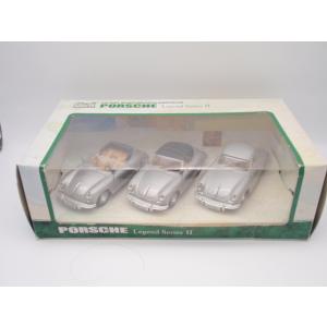 中古【ミニカーセット】1/43 ポルシェ レジェンドシリーズII３台セット [モリガング]