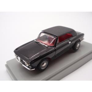 中古【ミニカー】1/43 アルファ ロメオ ジュリア GTC クローズド (ブラック) [プロゲット...