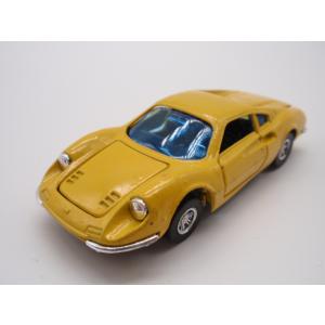 中古【ミニカー】1/43 フェラーリ ディーノ 246GT (イエロー) [サクラ]