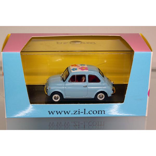 中古【ミニカー】1/43 フィアット 500F ジール特注 [ブルム]