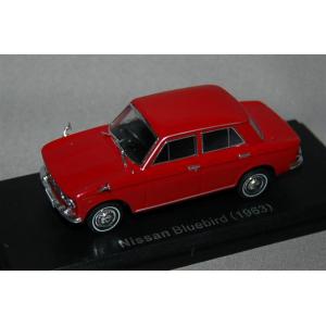 中古【ミニカー】1/43 日産 ブルーバード (1963) 国産名車コレクション [アシェット]