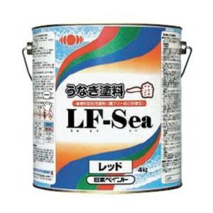 日本ペイントマリン　うなぎ塗料一番LF-sea　レッド　4kg