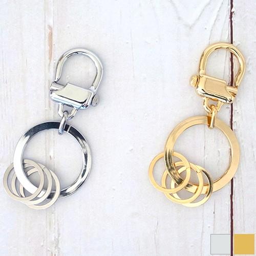 ＼3/15はポイント10倍／ EASY KEYRING キーリング レディース キーホルダー おしゃ...