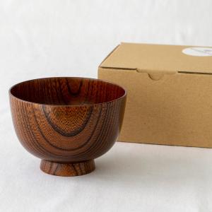 SHIRASAGI サブロク椀 お椀 木製 仙...の詳細画像3