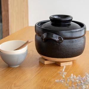 ごはん鍋 5合 大 土鍋 カネフサ製陶 信楽焼...の詳細画像1