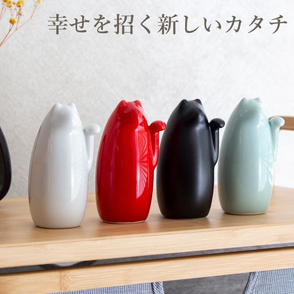 ＼12/5〜7はポイント10倍／ SETOMANEKI 招き猫 左手 小 瀬戸焼 開運 縁起物 置物...