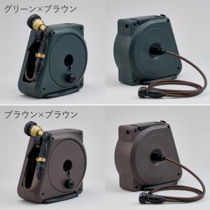ホースリール 20m コンパクトガーデンリール...の詳細画像1