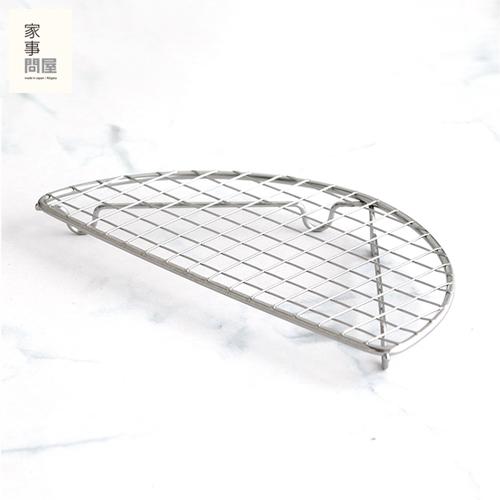 家事問屋 盛付けあみ 半月 盛付あみ 盛り付けアミ プレート用 メッシュ 網 ステンレス とんかつ ...