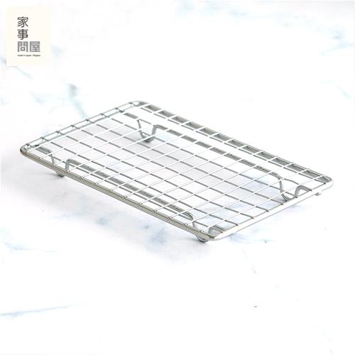 家事問屋 盛付けあみ 長角 四角 長方形 盛付あみ プレート用 メッシュ 網 ステンレス フライ 揚...
