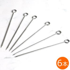 家事問屋 焼き串 6本組 ステンレス 日本製 made in Japan 43114