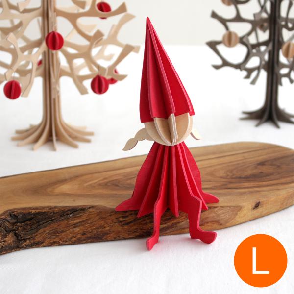 ＼4/25・26はポイント10倍／ lovi ロヴィ エルフガール L 16cm ブライトレッド 妖...