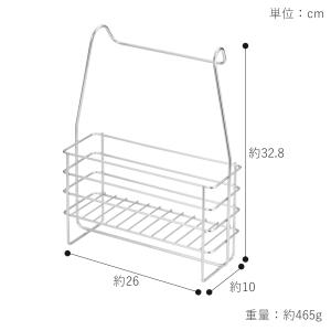 家事問屋 ハンギングバスケット 浴室収納 お風...の詳細画像1