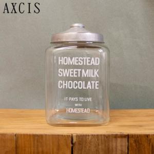 AXCIS(アクシス) HOMESTEAD GLASS JAR MILK CHOCOLATE